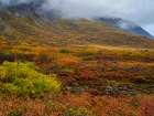 Iceland. Sunndalur in Trostansfjordur during autumn. Art Print